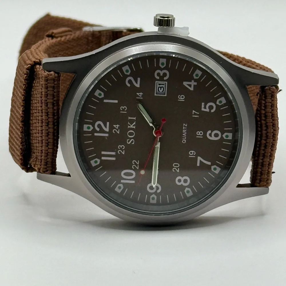 Soki canvas brown