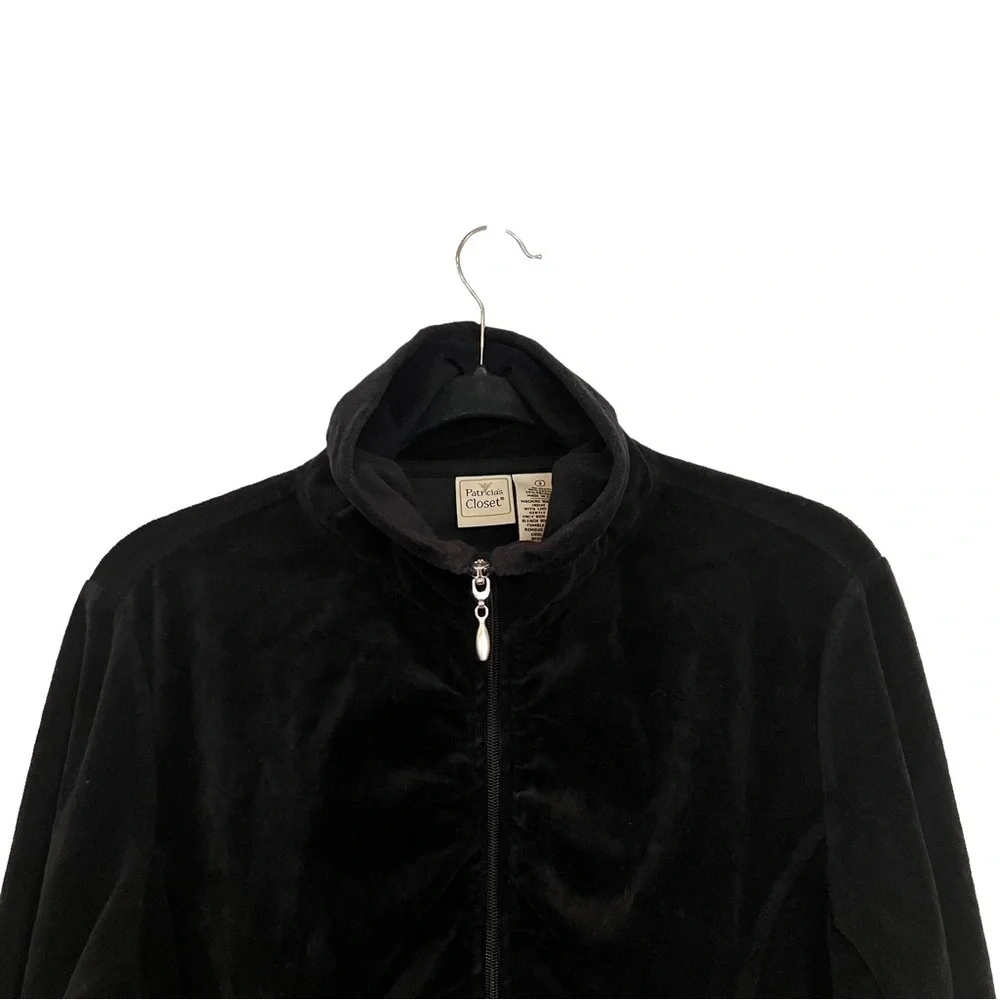 Patricias Closet black fleece