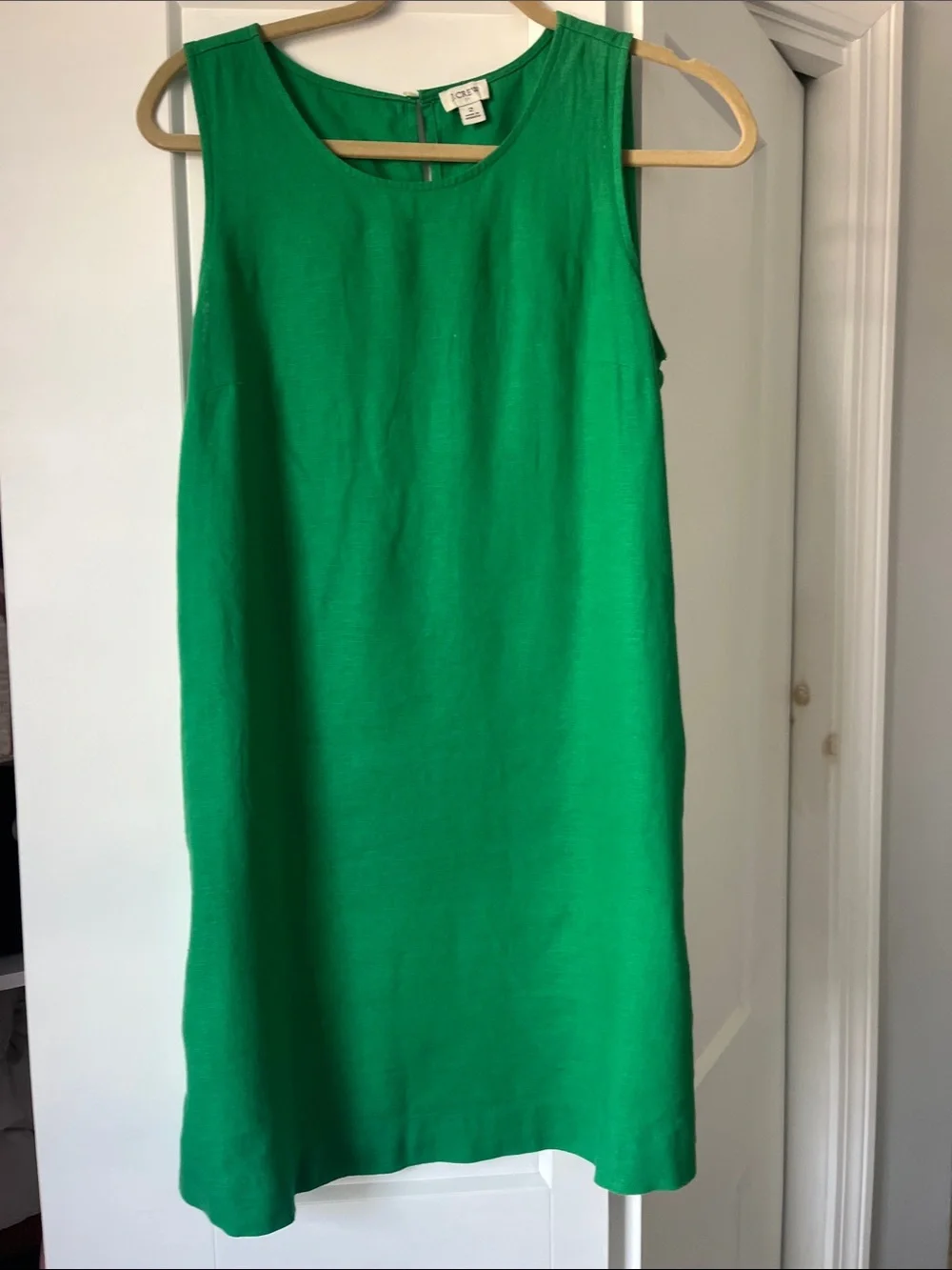 J. Crew Linen Blend Shift Dress