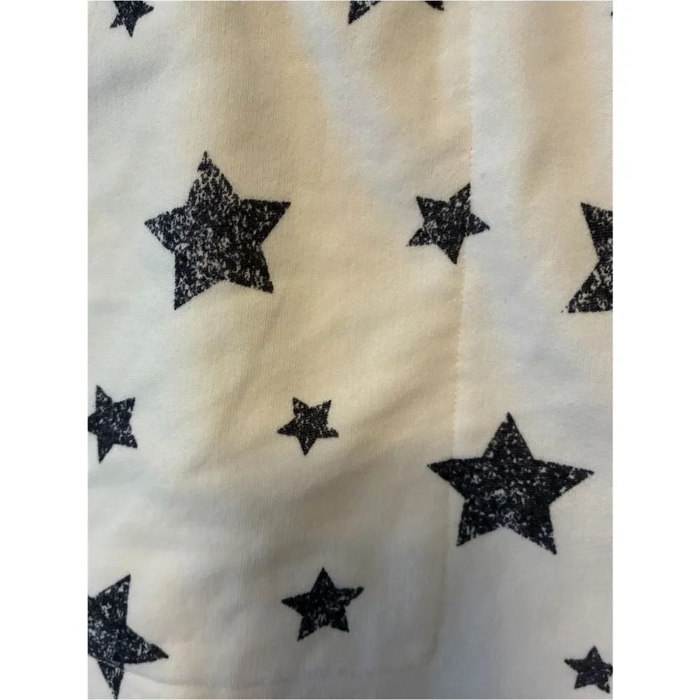 LOFT Lou & Grey Navy Star Print Lounge Shorts – Size Large