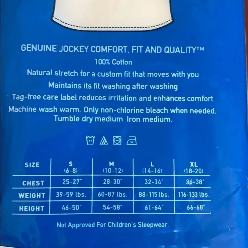 Jockey new pack