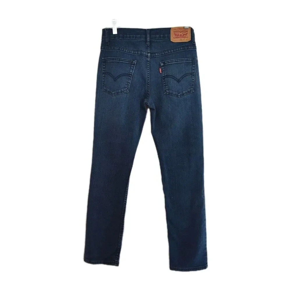 Levi's 512 Slim Taper,‎ boys youth 14 Reg, 27 x 29, dark wash blue - Gently Used