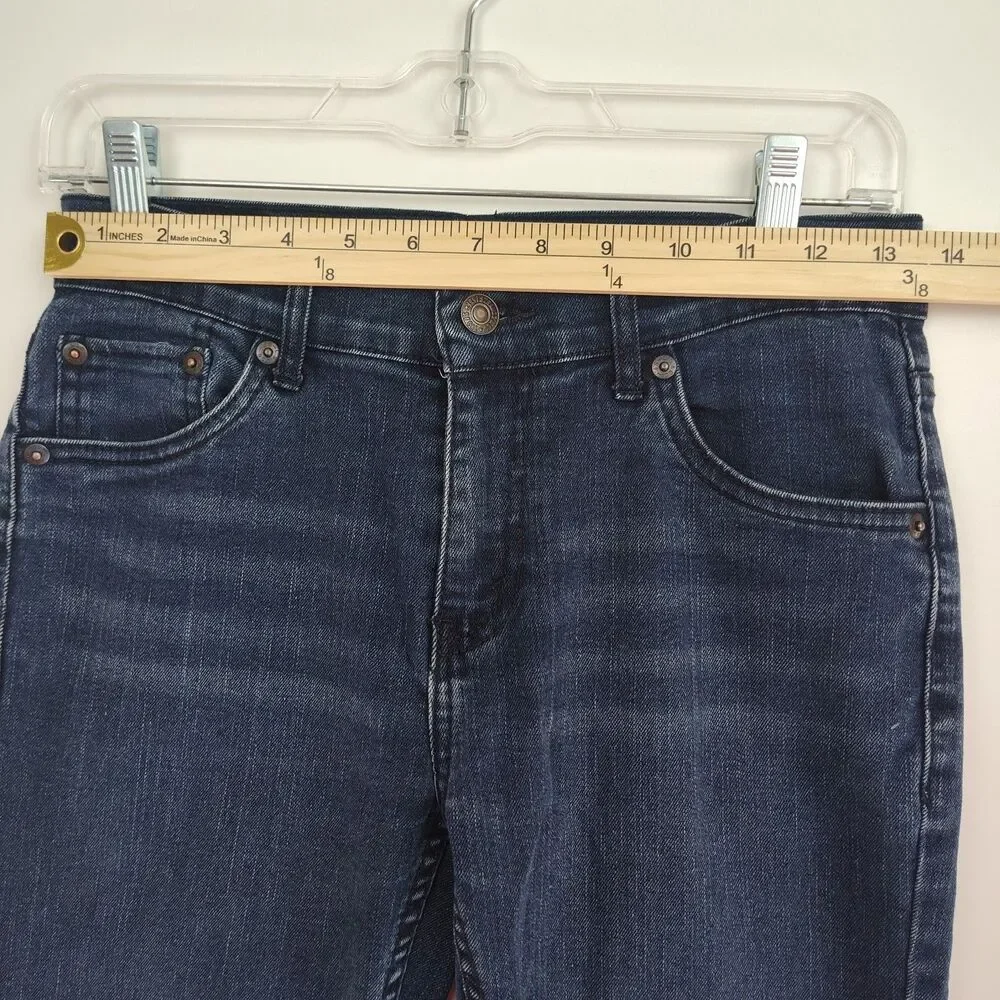 Levi's 512 Slim Taper,‎ boys youth 14 Reg, 27 x 29, dark wash blue - Gently Used