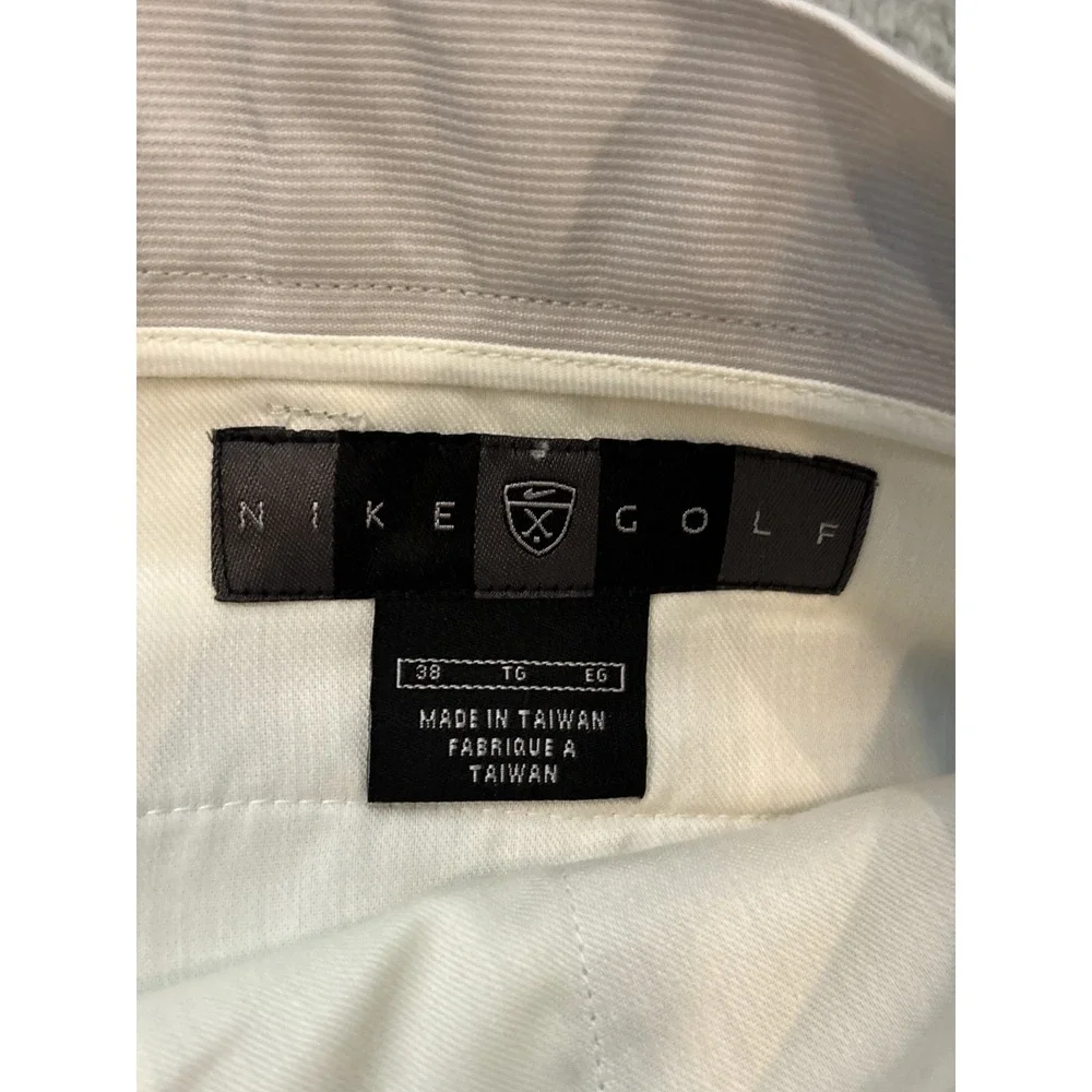 Vintage Nike Golf Shorts Men's 38 (37) Beige Active Outdoor Casual Preppy Summer