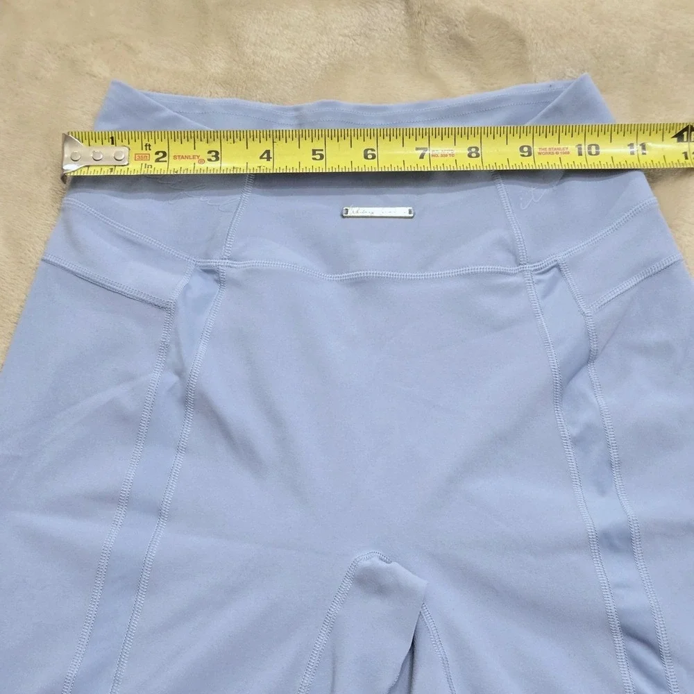 Gymshark Scrunched Biker‎ Shorts Sz S Ladies Whitney Summers Blue Workout Gym
