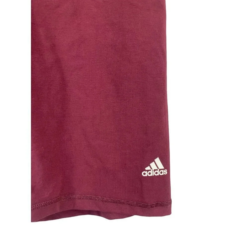 Adidas Women's Burgundy Workout Shorts