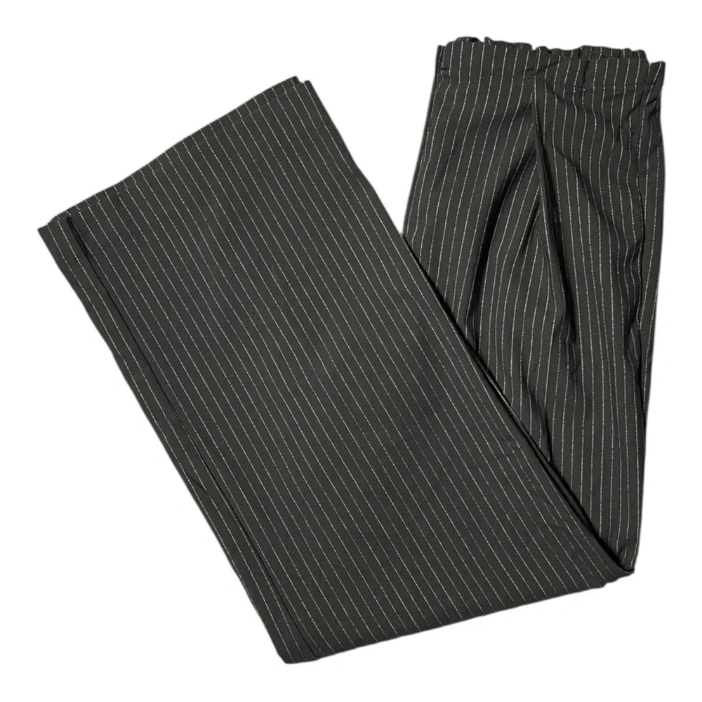 Free People Pinstripe Pull-On Pants – Large