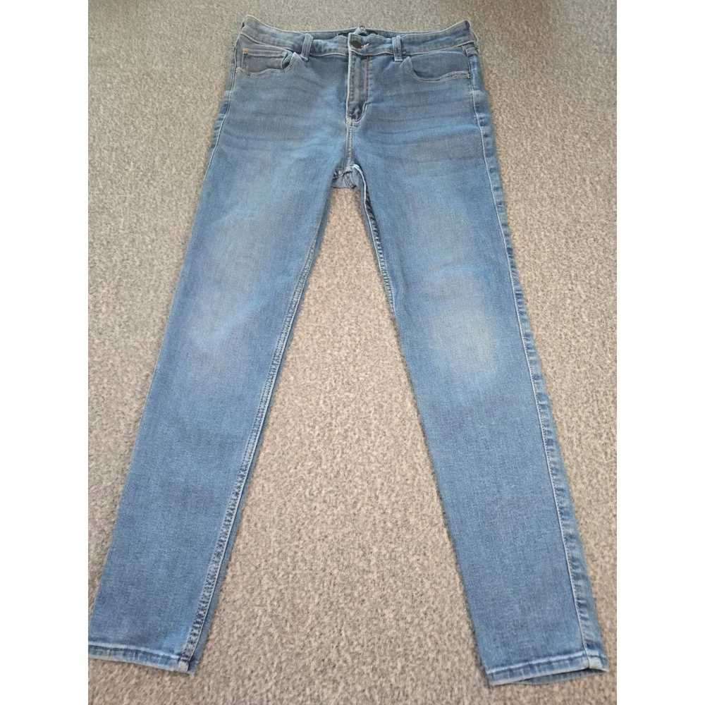 Hollister High Rise Super Skinny Soft Stretch Womens Jeans Size 14R W32R