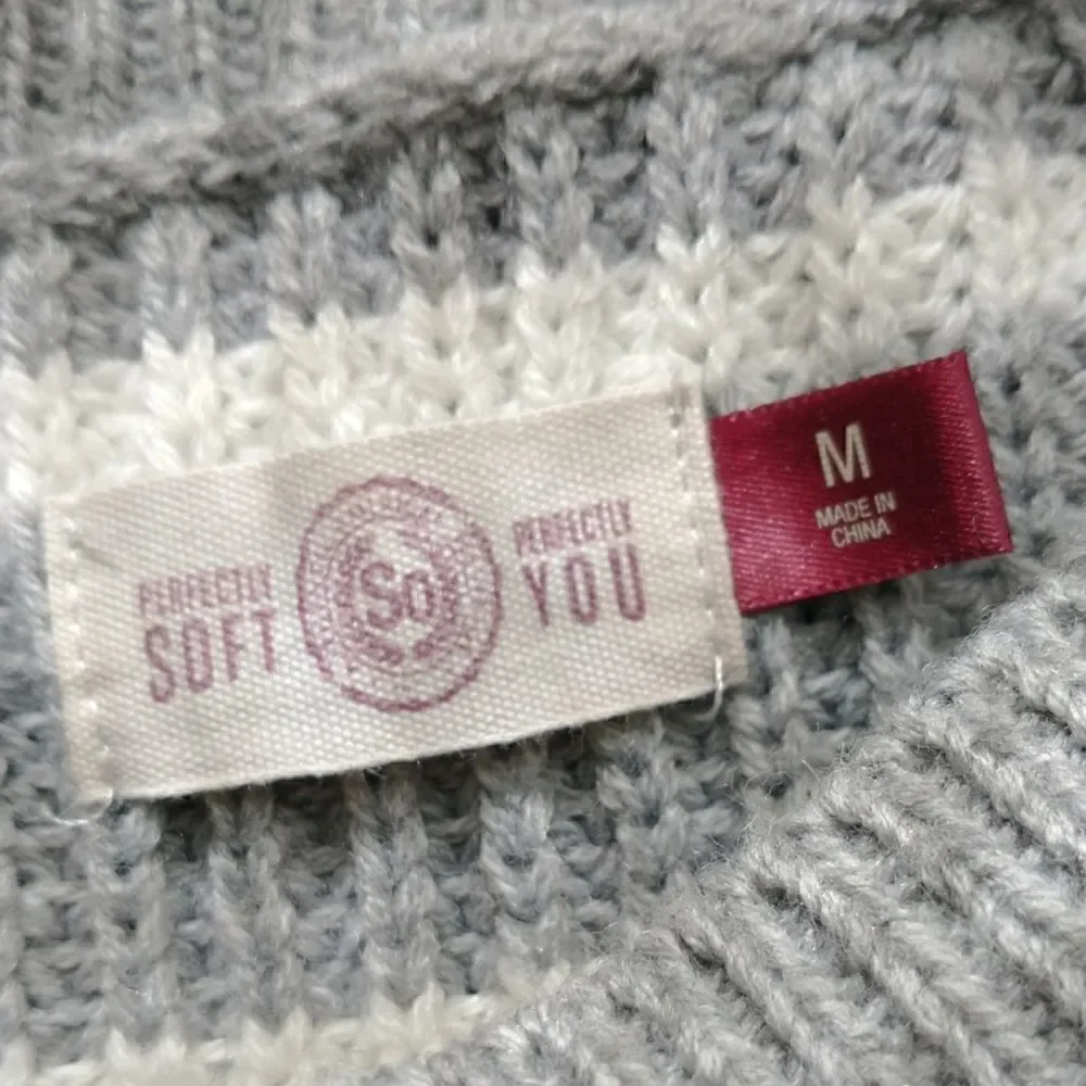 SO fisherman sweater