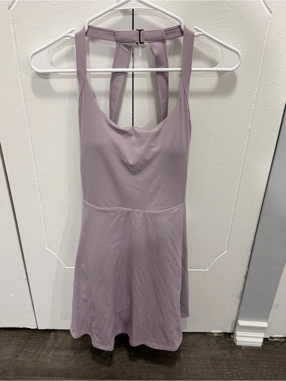 NWOT Halara Purple Backless Twisted Active Dress