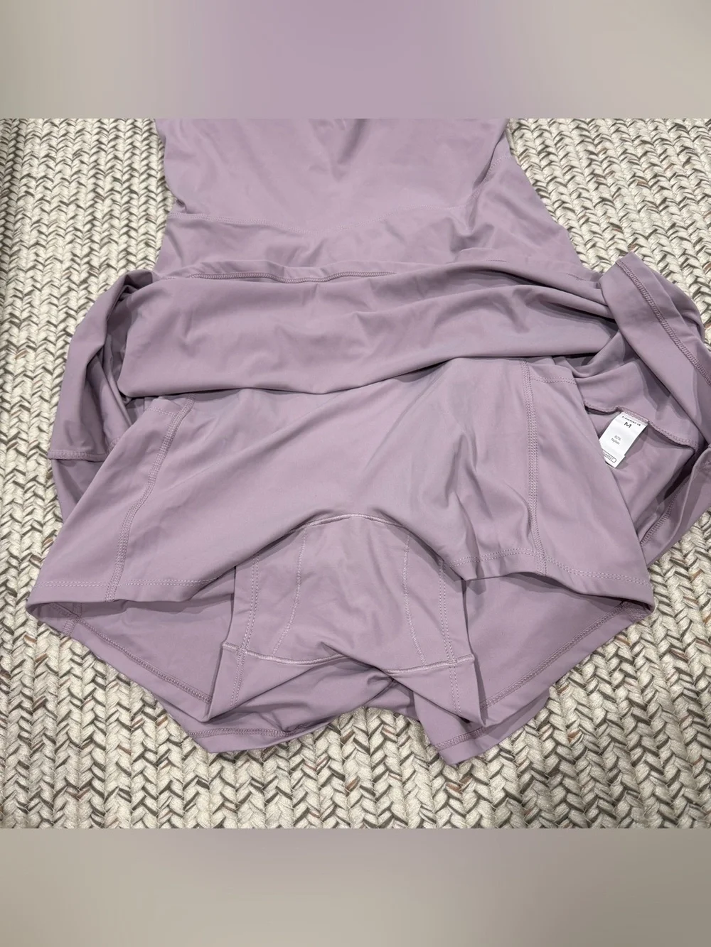 NWOT Halara Purple Backless Twisted Active Dress