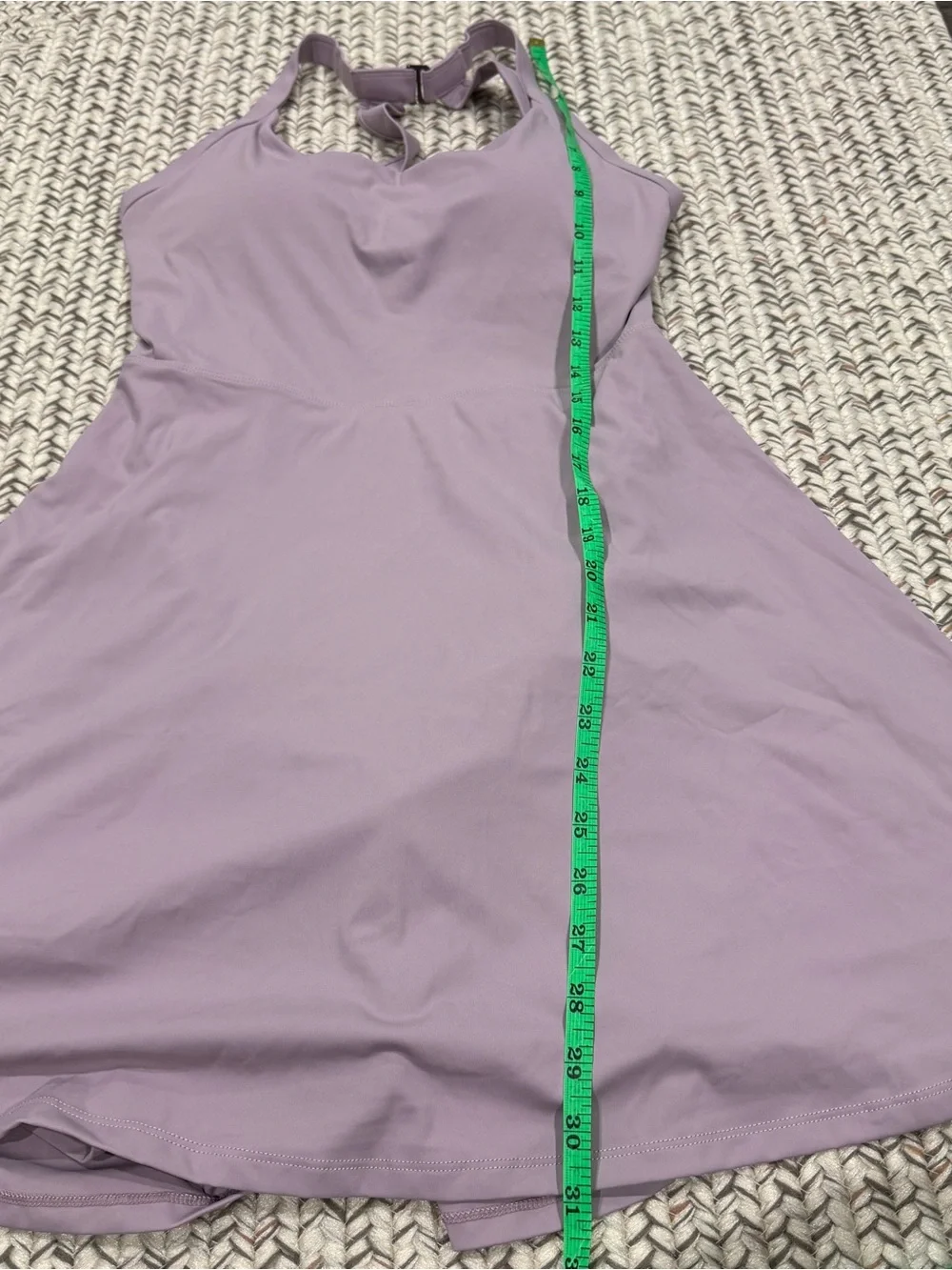 NWOT Halara Purple Backless Twisted Active Dress
