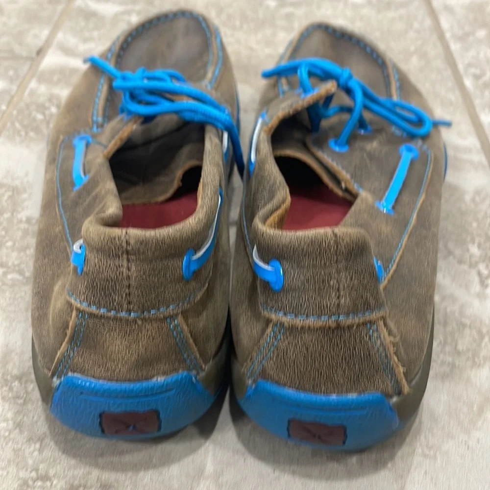 Twisted X Men’s Boat‎ Shoe Driving Moc Sz 9