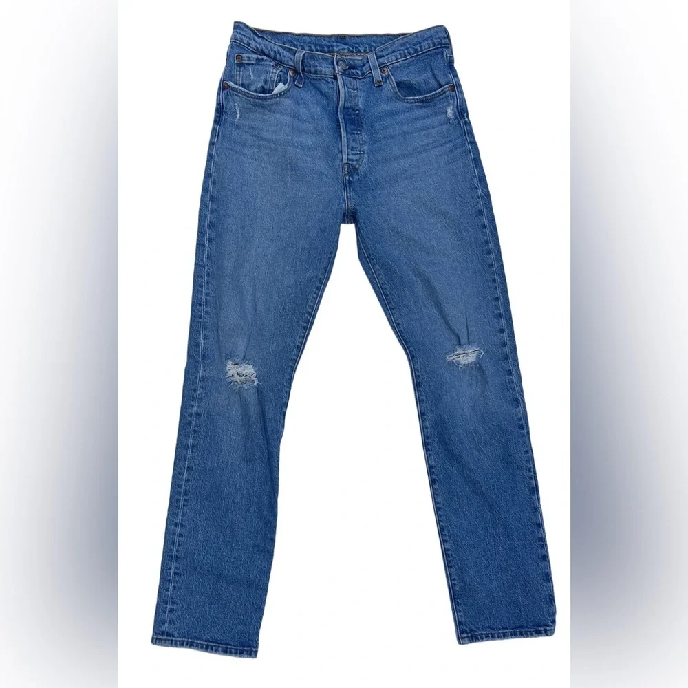 Levi's 501 Straight Leg Blue Jeans size 29