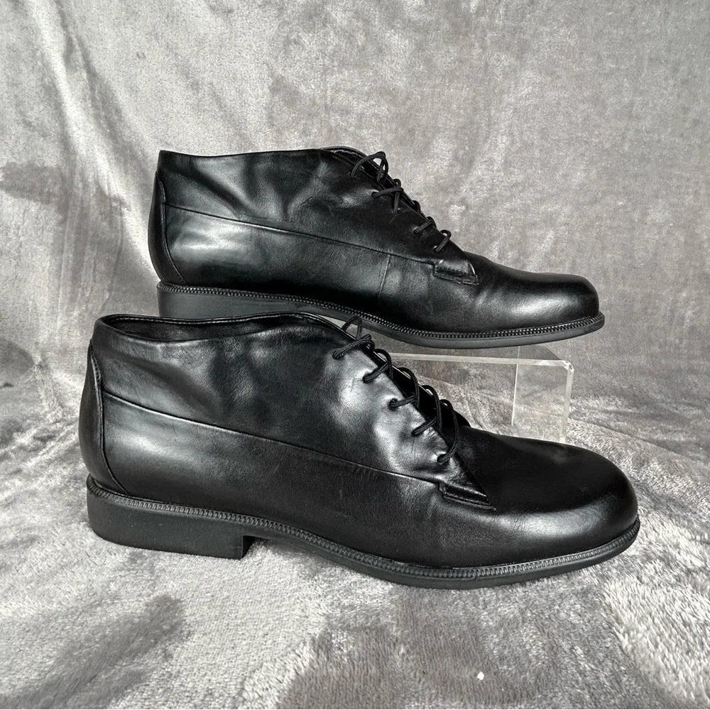 Easy Spirit Harverd Womens Lace Up Oxford Bootie‎ Womens 9.5 B Black Shoes