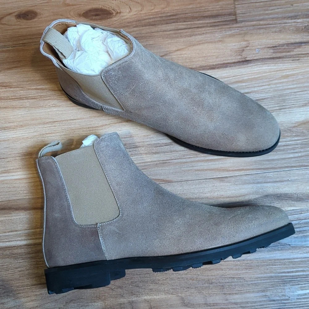 Taft The Drake Boot Gaucho Women's Tan Chelsea‎ Boot New In Box Size 9