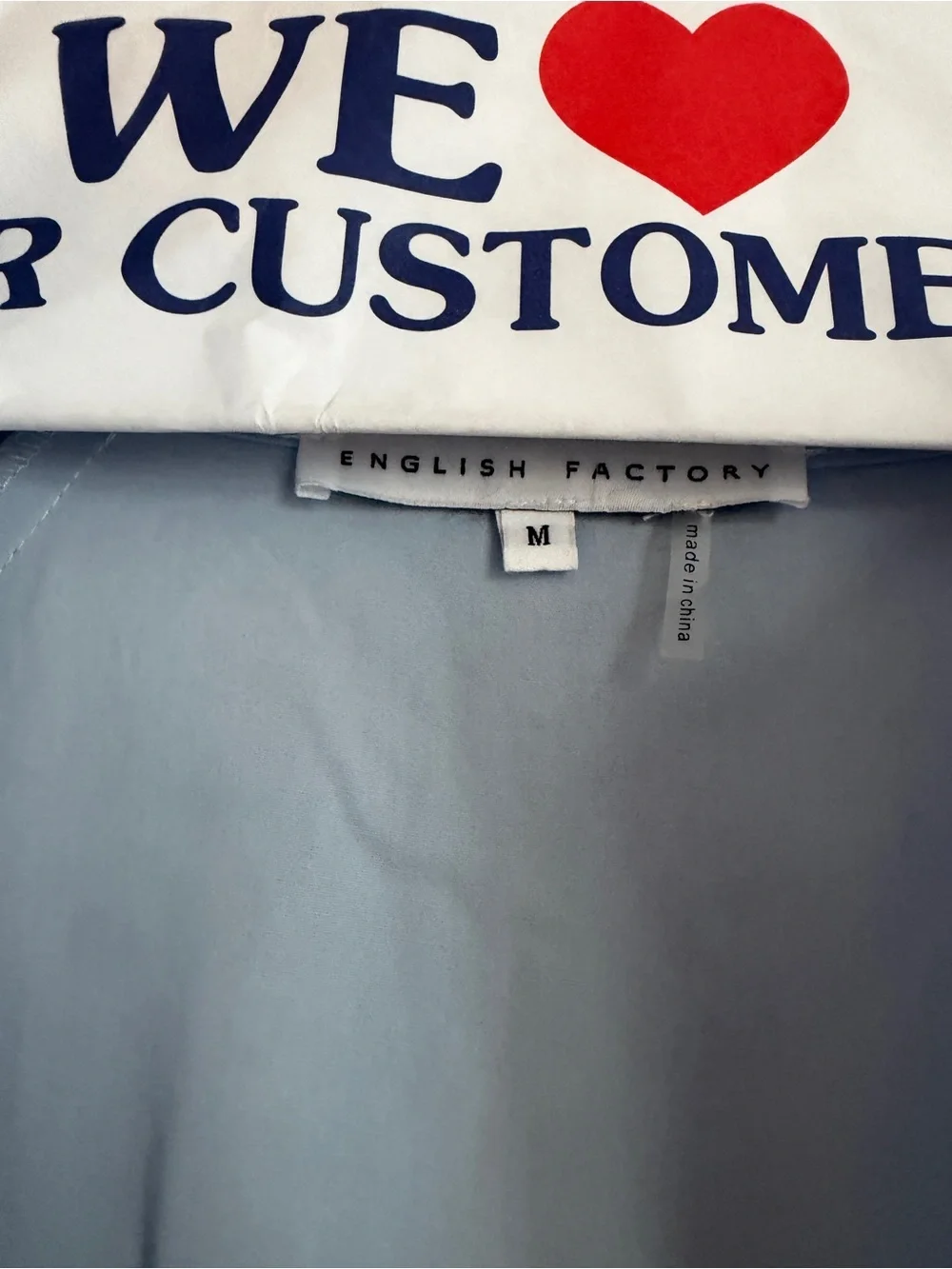 English Factory light blue