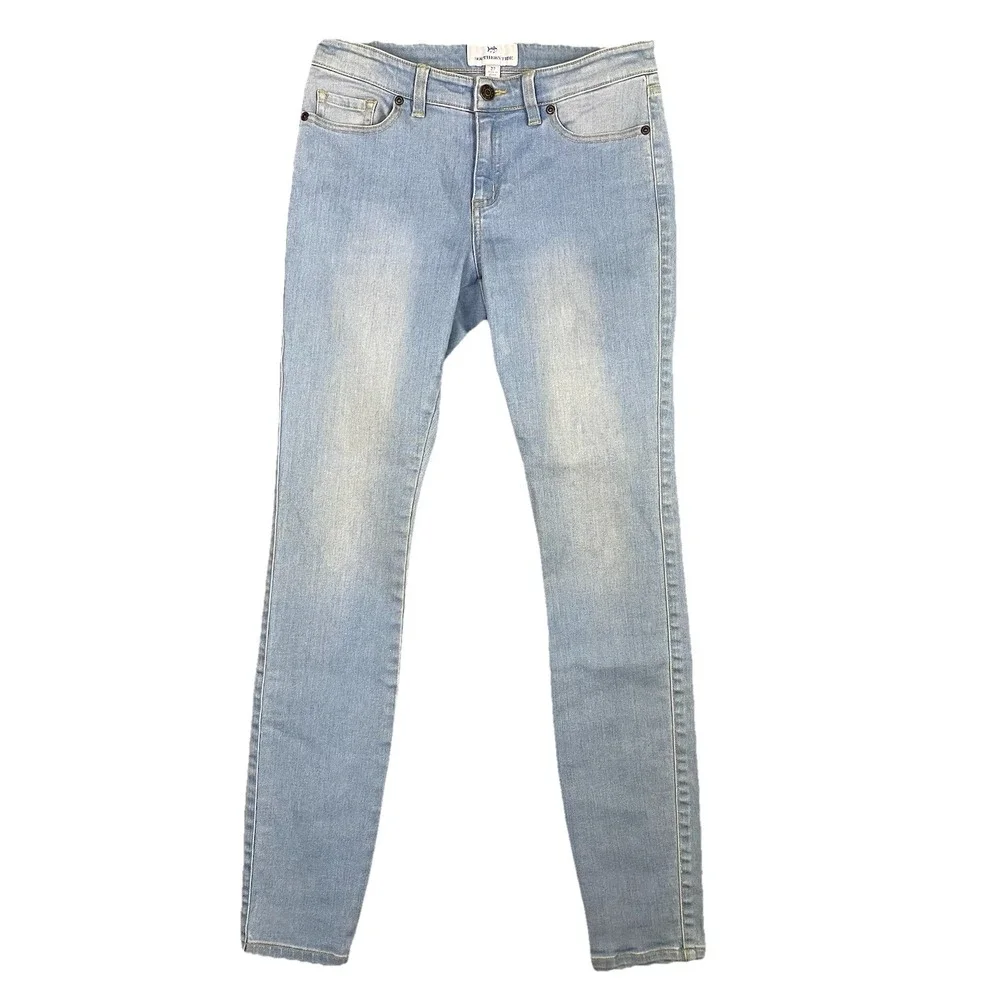Southern Tide Skinny Stretch Light Wash Denim Jeans Womens 27‎ Light Blue