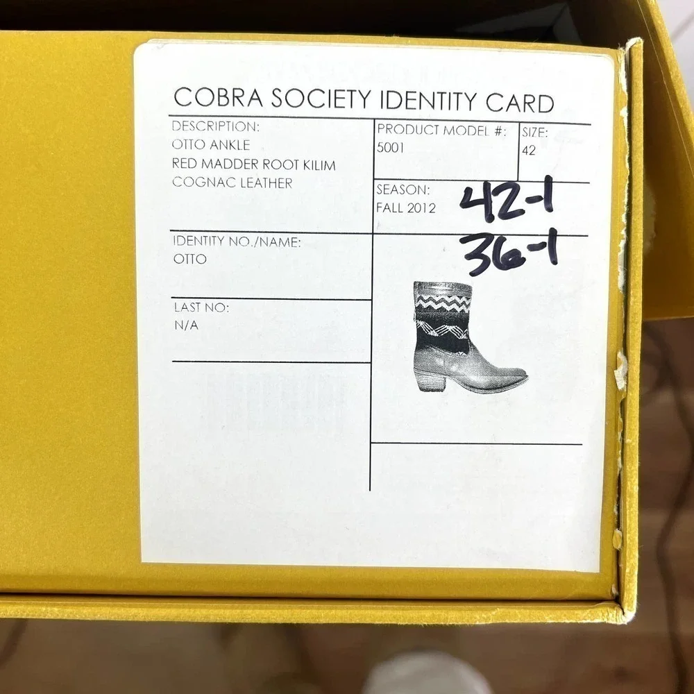 Cobra Society nib cobra