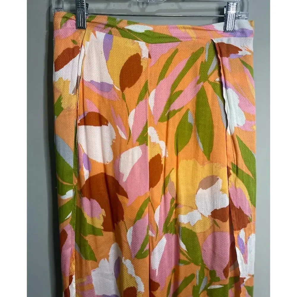 Lulu's‎ Floral Print Wide Leg Pants - Size Medium
