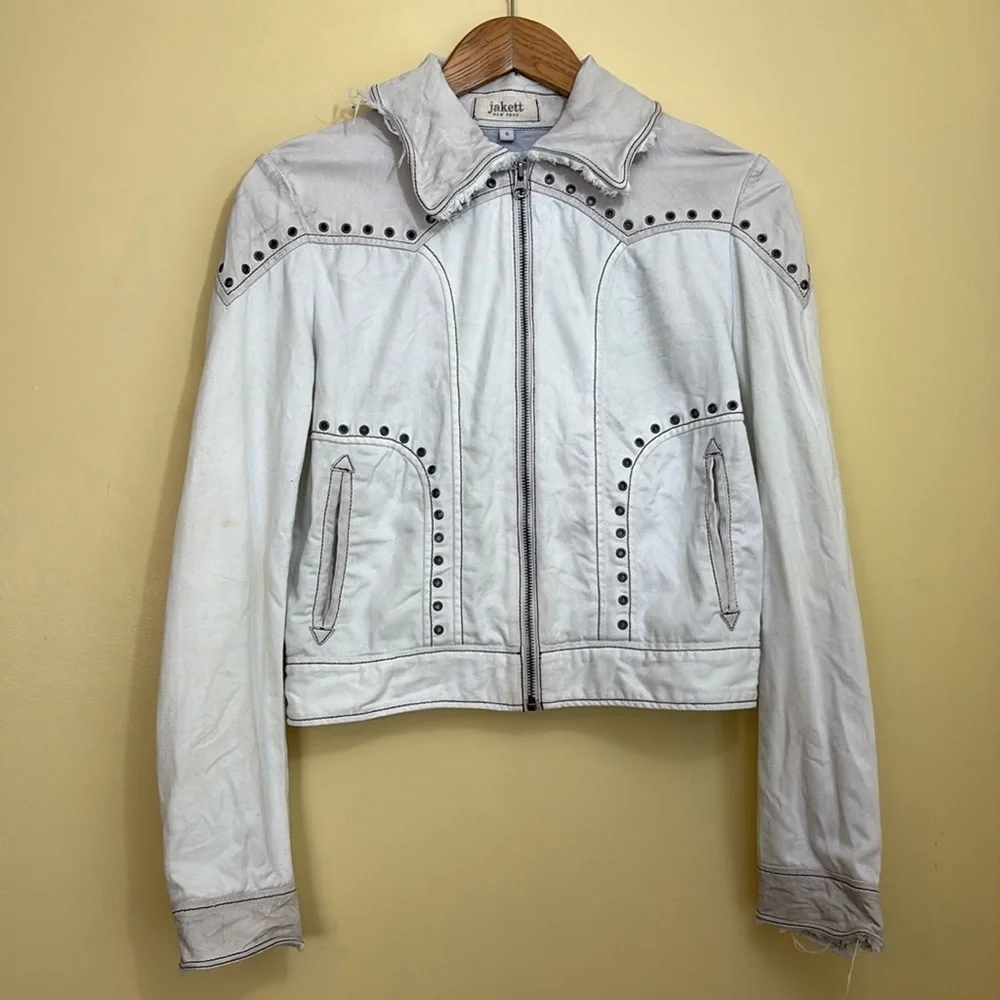 Jakket ny white