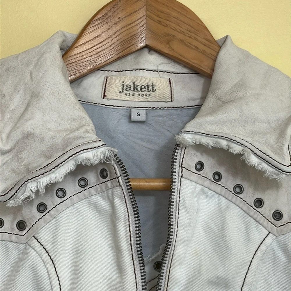 Jakket ny white