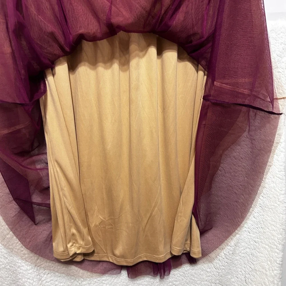 Hem & Thread sheer layered