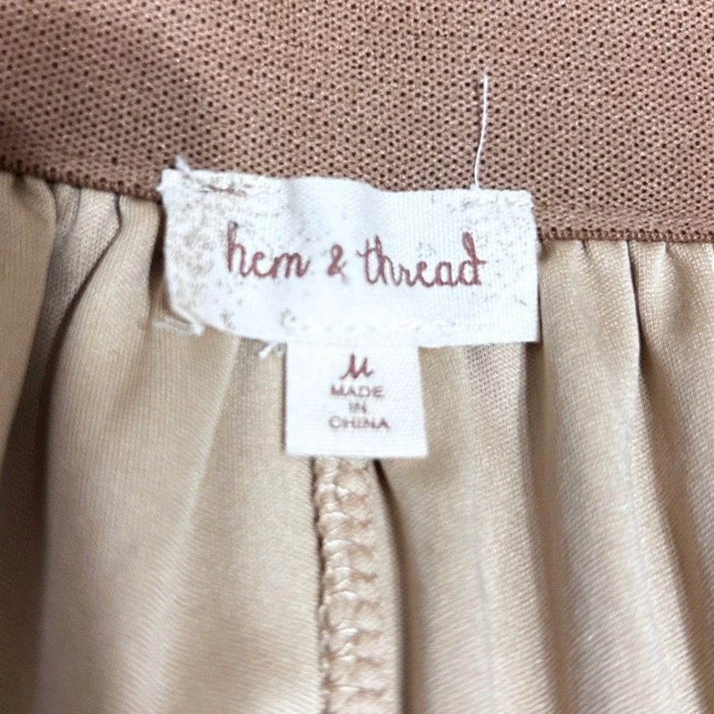 Hem & Thread sheer layered
