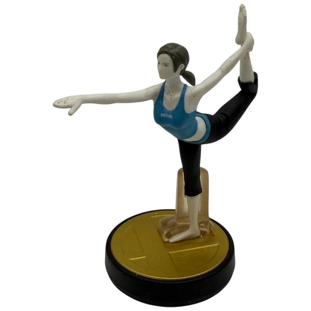 Nintendo Wii‎ Fit Amiibo Figure Yoga Pose NVL001
