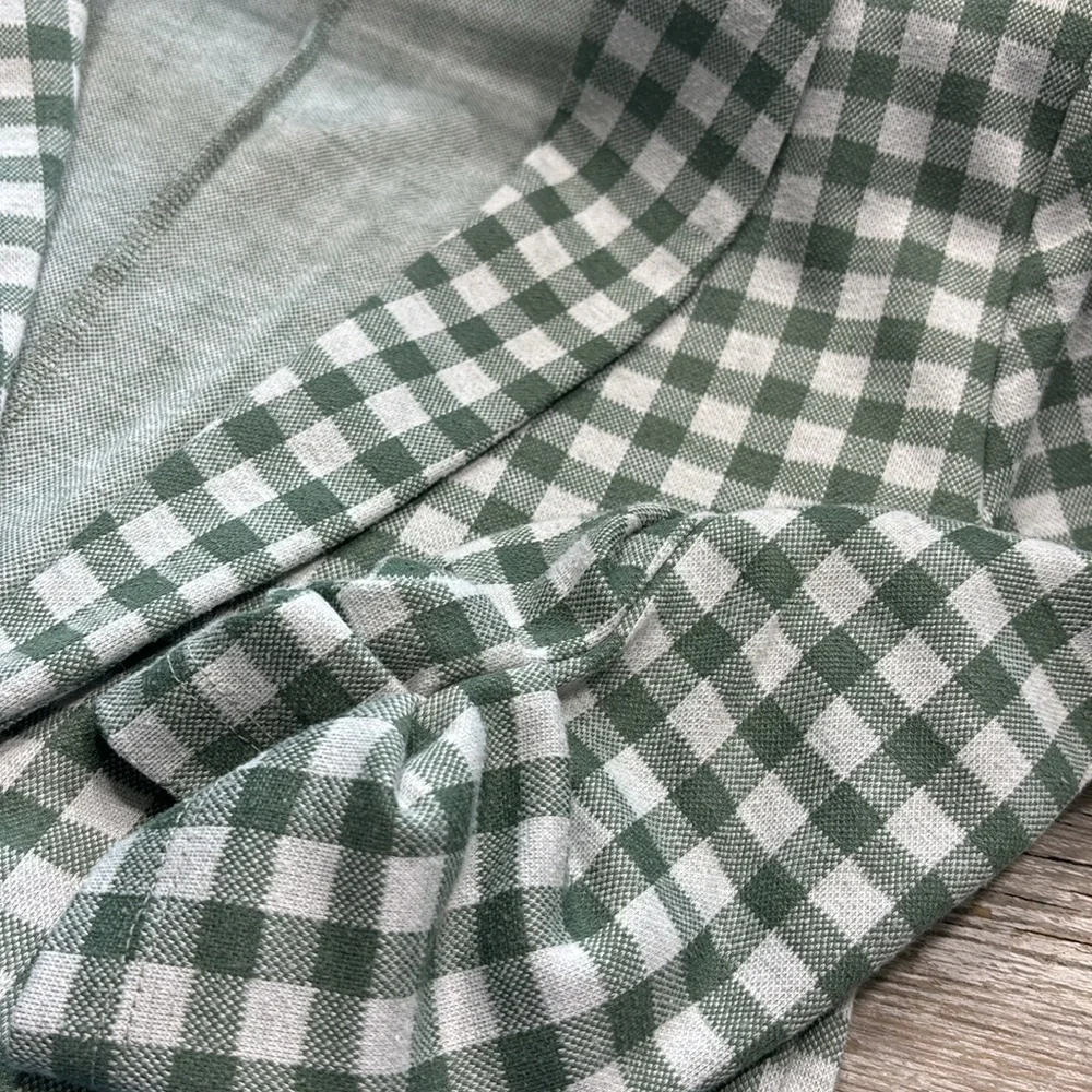 Alter’d State Gingham Blazer. Green Check | Lightweight | Jacket Women’s Sz-S