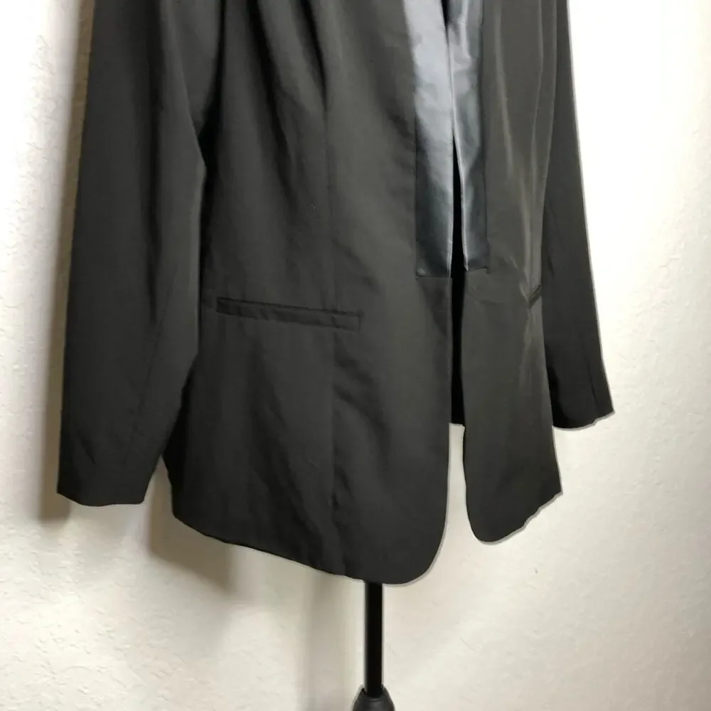 torrid black faux