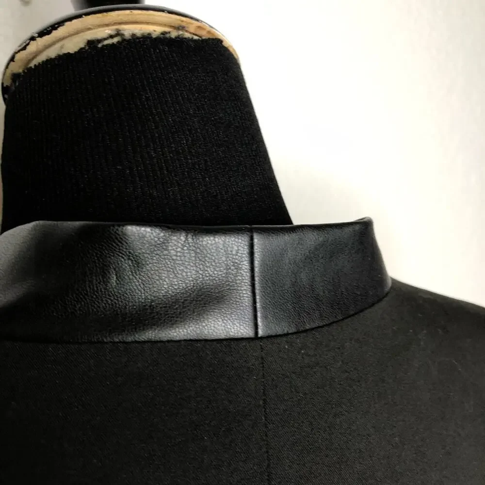 torrid black faux