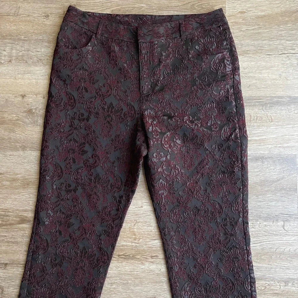Soft Surroundings zip trousers making