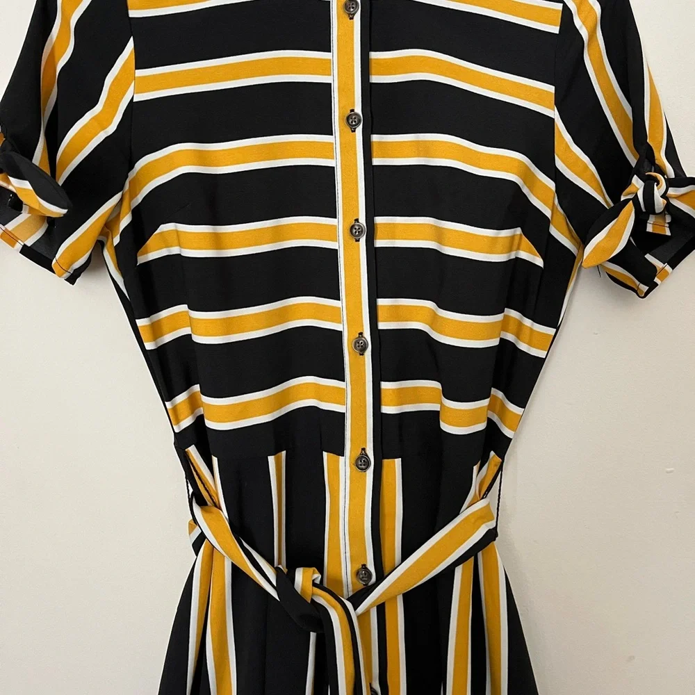 Who What Wear collab length stripes