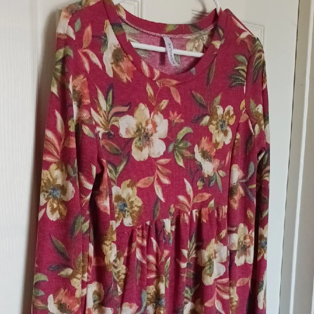 Watermelon free hem floral