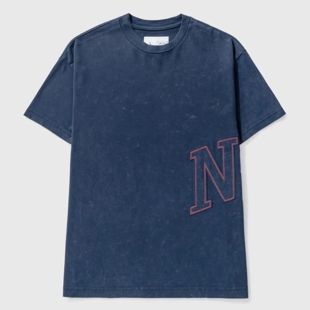 Nike Fadeaway Shirt in Blue and Orange