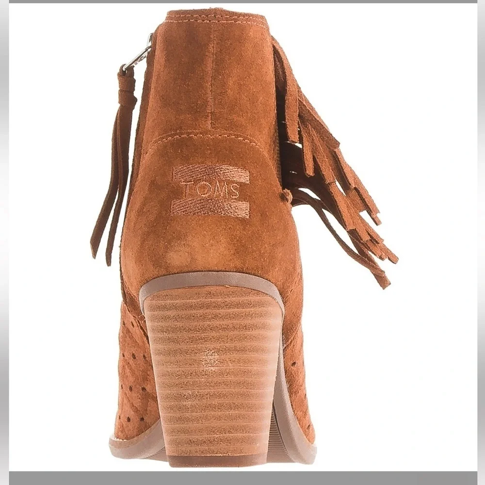 Toms leather suede tassel