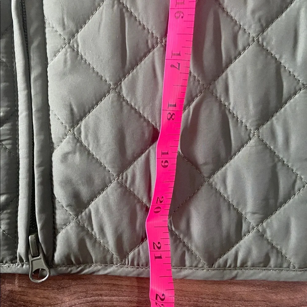 Relativity Olive Quilted Vest