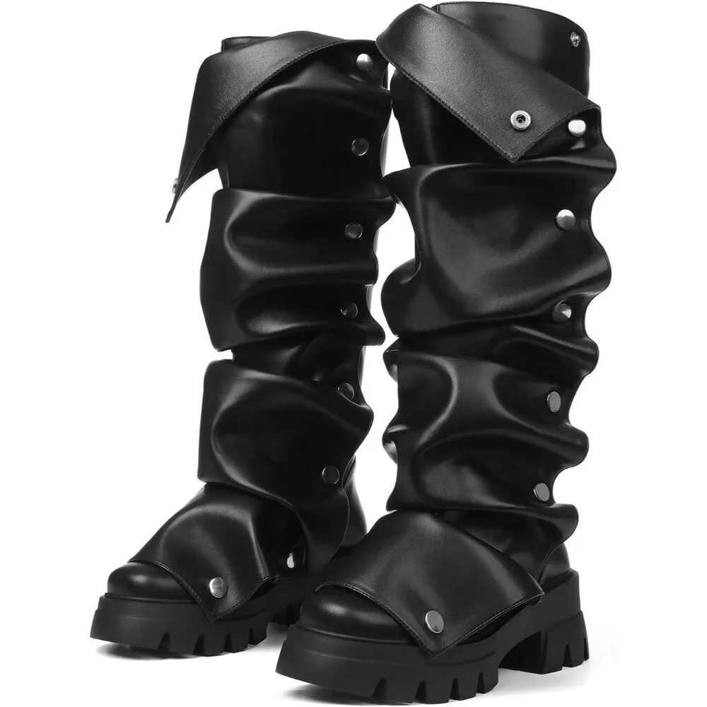 N/A black platform