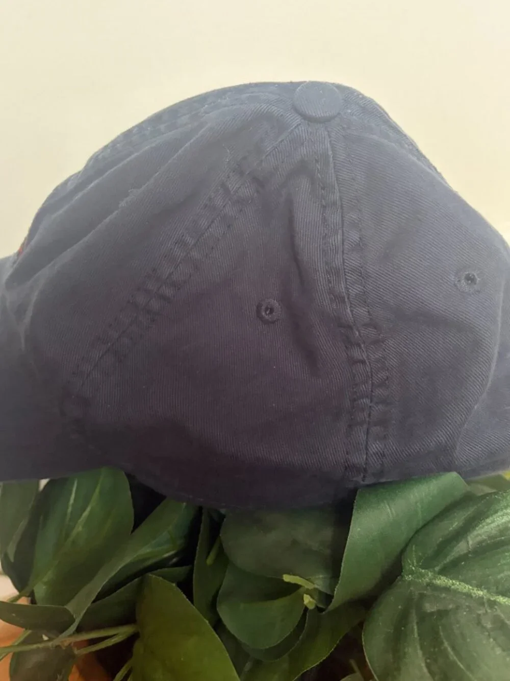 J. Crew Christmas Hat Cotton Navy Christmas Tree Truck