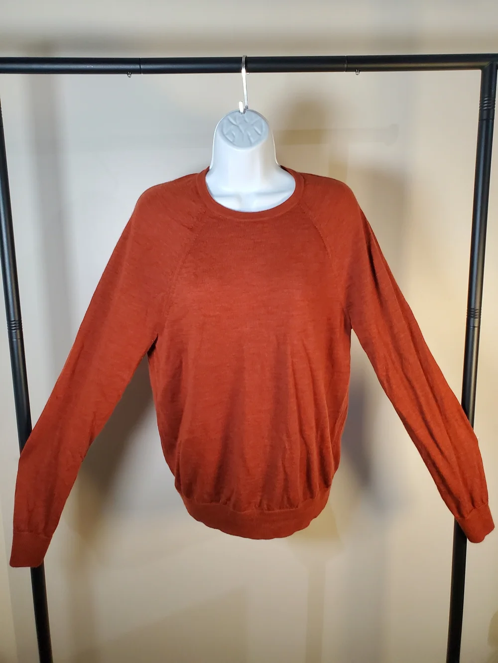 Banana Republic Factory Merino Wool Crew Neck Raglan Sweater Women Large