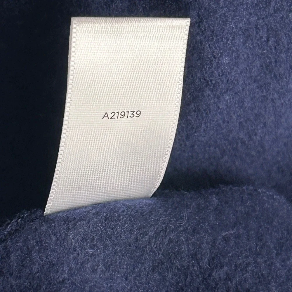 Susan Graver Tunic Sweater‎ 1x Fleece Navy Blue