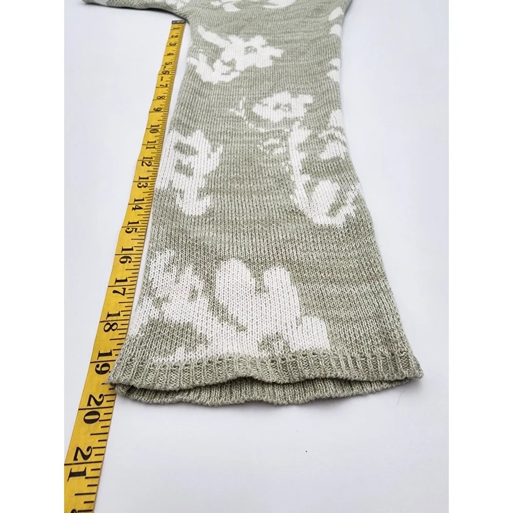 WILLOW ROOT‎ WOMENS KNIT CROPPED SWEAT XS FLORAL CROPPED