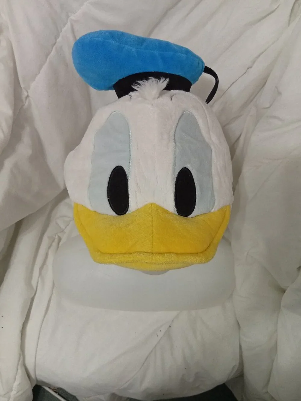 Tokyo Disney Resorts Donald Duck Fan Cap With Dangling Body