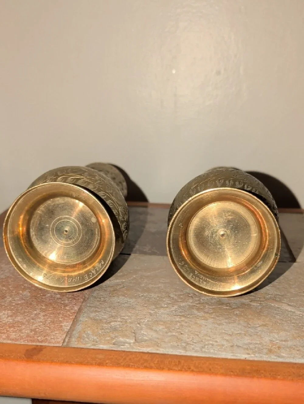 N/A pair engraved