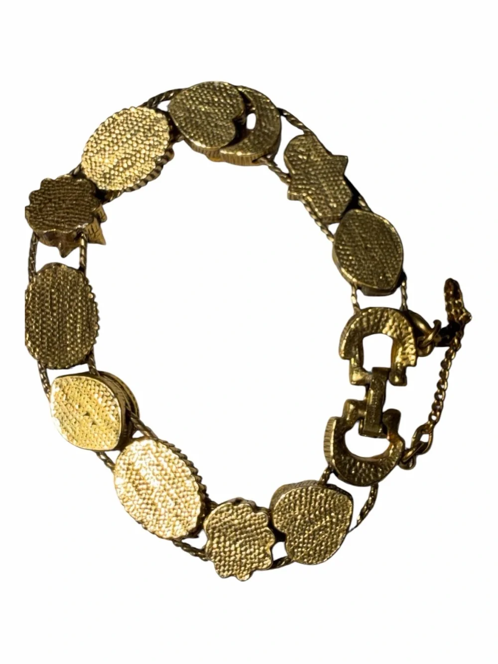 Goldette floral metal