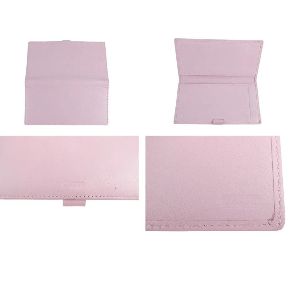 Coach purple leather