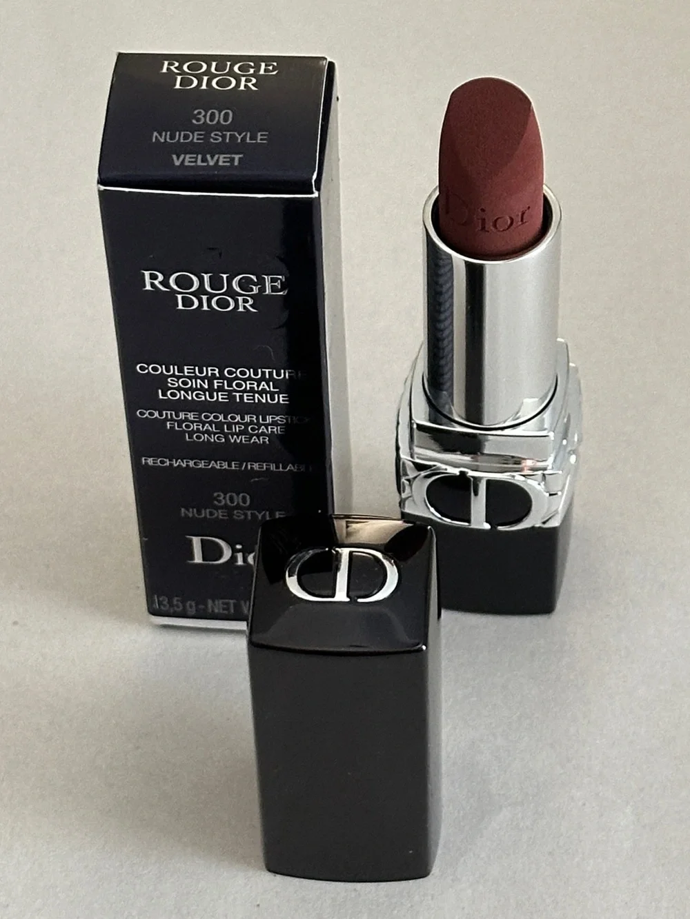 Dior Rouge Dior Lipstick- 300 Nude Style velvet finish