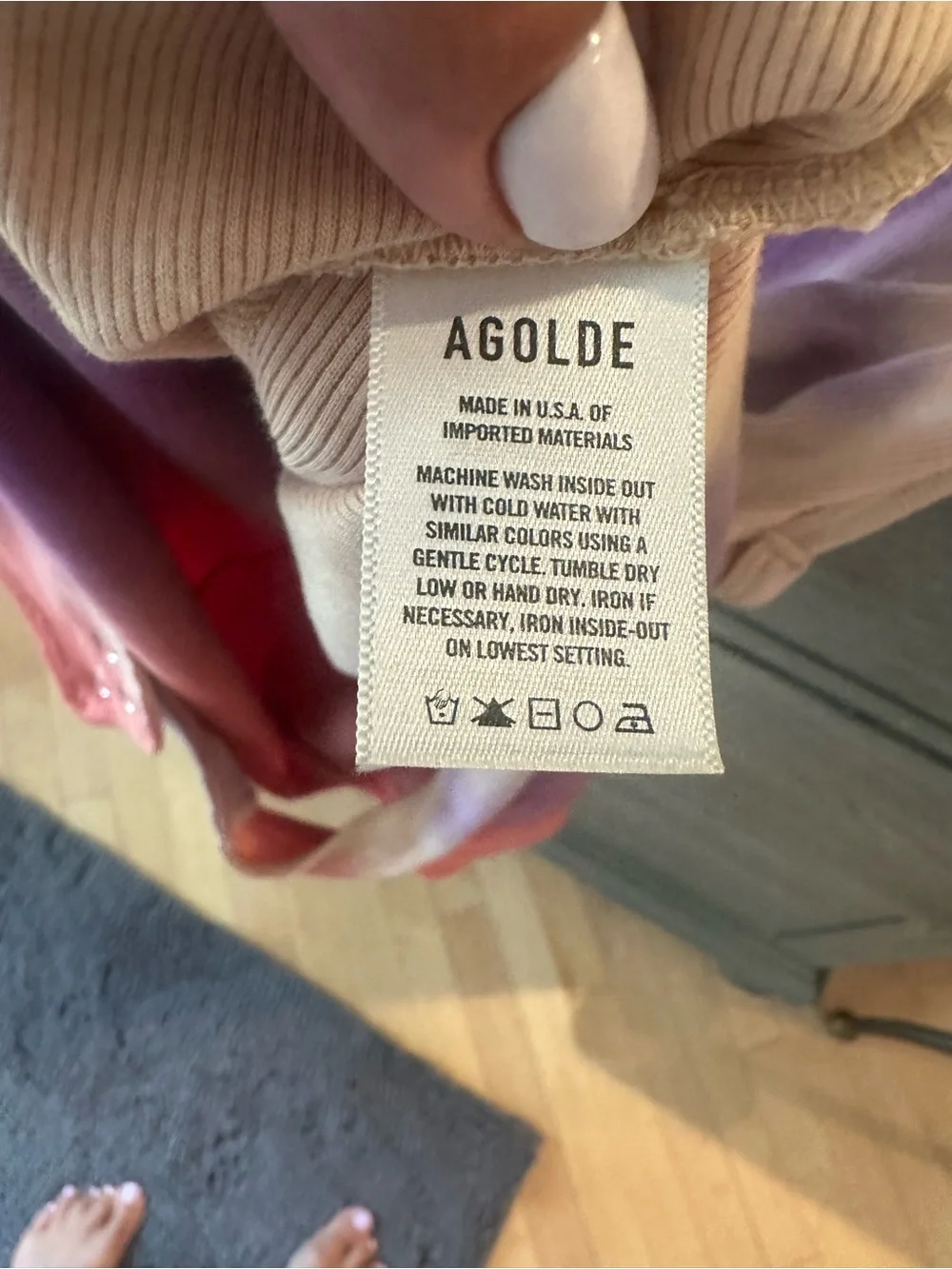 Agolde scoop neck