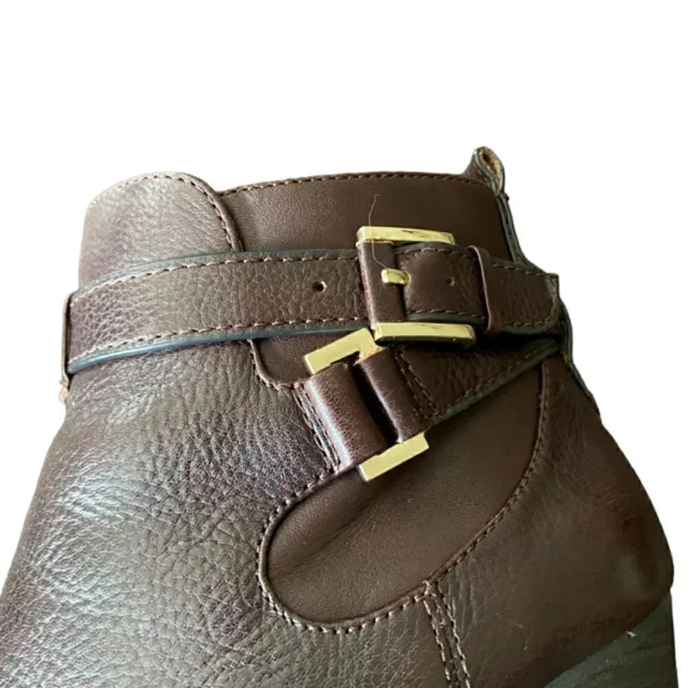 Louise Et Cie Vianne Brown Leather Boots 9